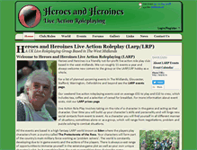 Tablet Screenshot of heroesandheroines.org